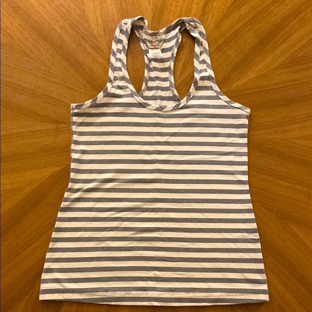 EUC Hard Tail Striped Tank Top Women’s Medium